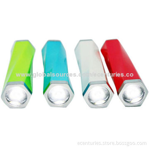 2600mAh Torch Power Bank